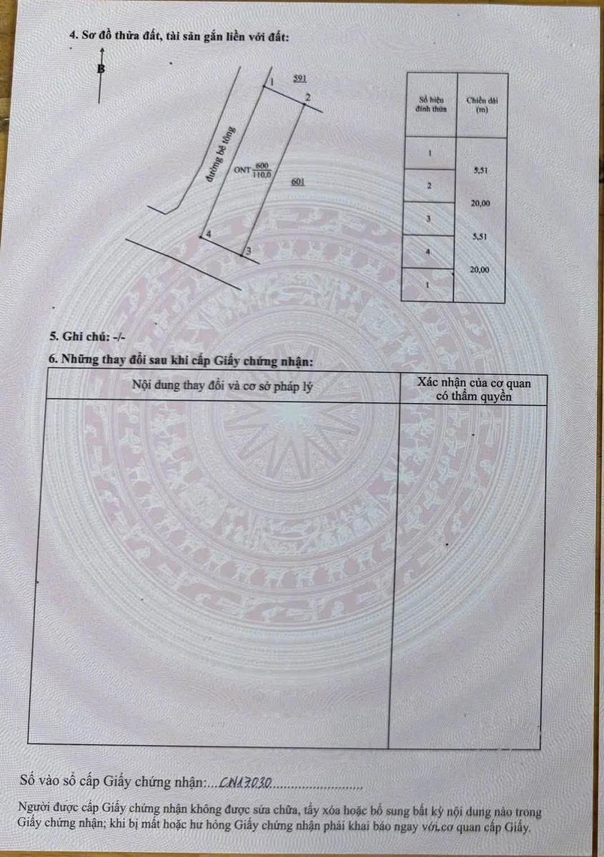 Bán đất thổ cư 110m2 2 mặt tiền Phan Thiết - Ảnh 1
