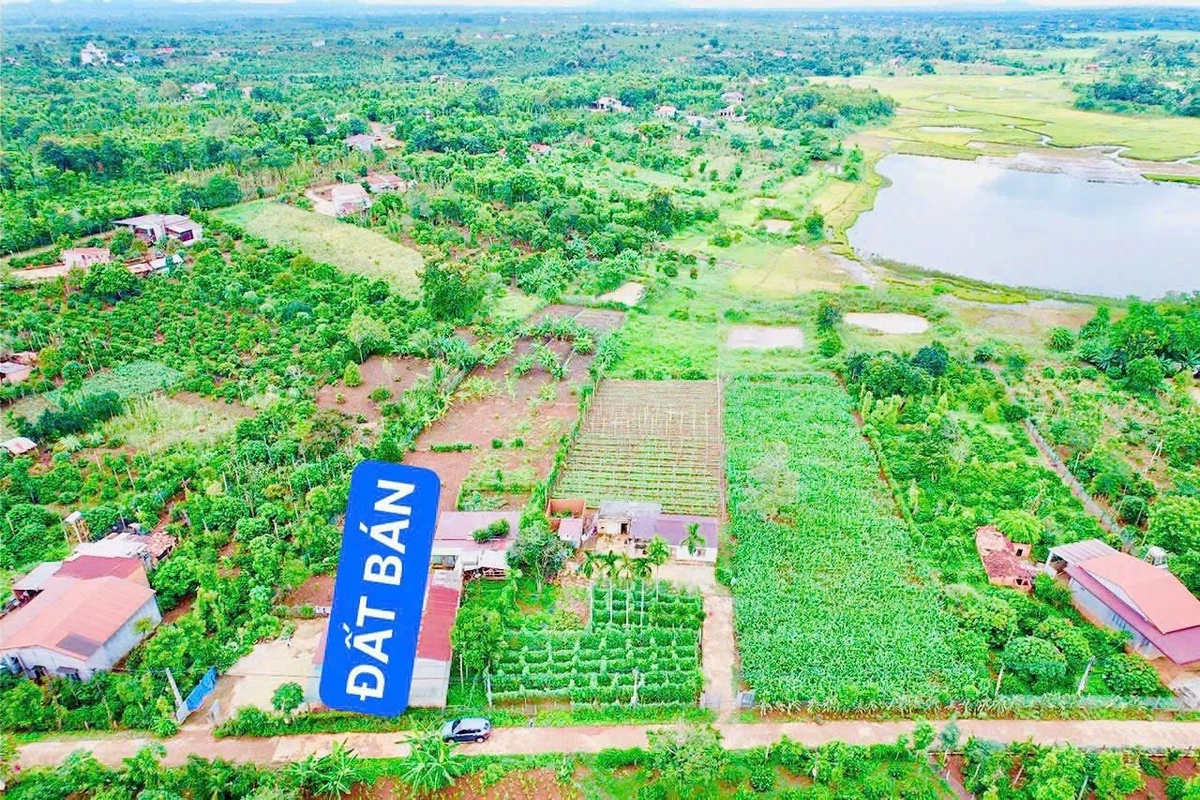 Bán đất thổ cư 60m² view hồ Đắk Lắk, giá 289 triệu - Ảnh 1