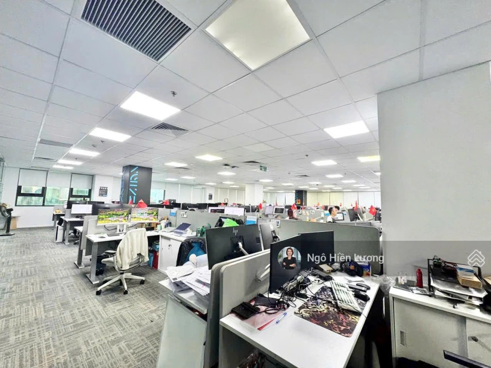 Cho thuê 1000m² sàn văn phòng tòa CIC Tower 219 Trung Kính, Cầu Giấy có cắt từ 300m², giá ưu đãi - Ảnh thu nhỏ 5