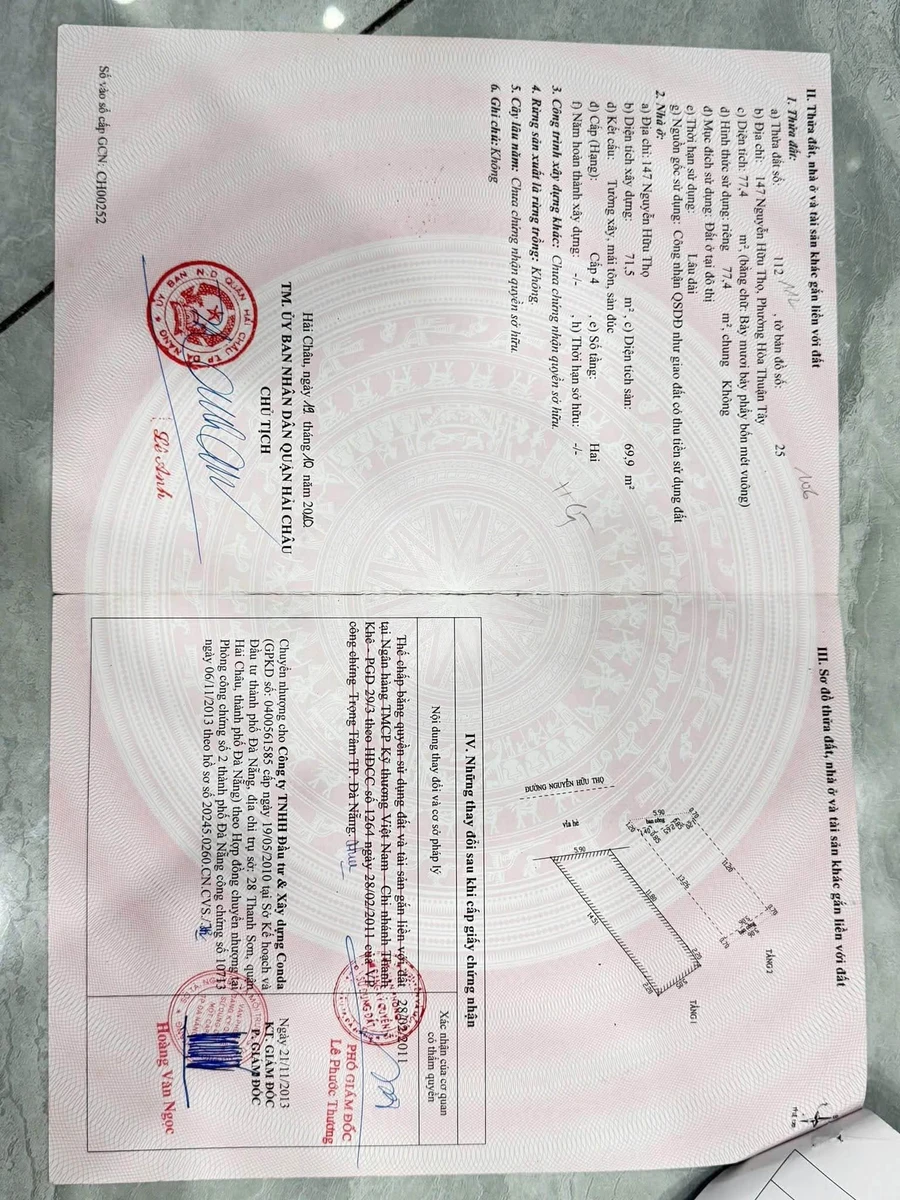 Bán nhà 2 tầng mặt tiền Nguyễn Hữu Thọ 77m2, Quận 7 - Ảnh 1