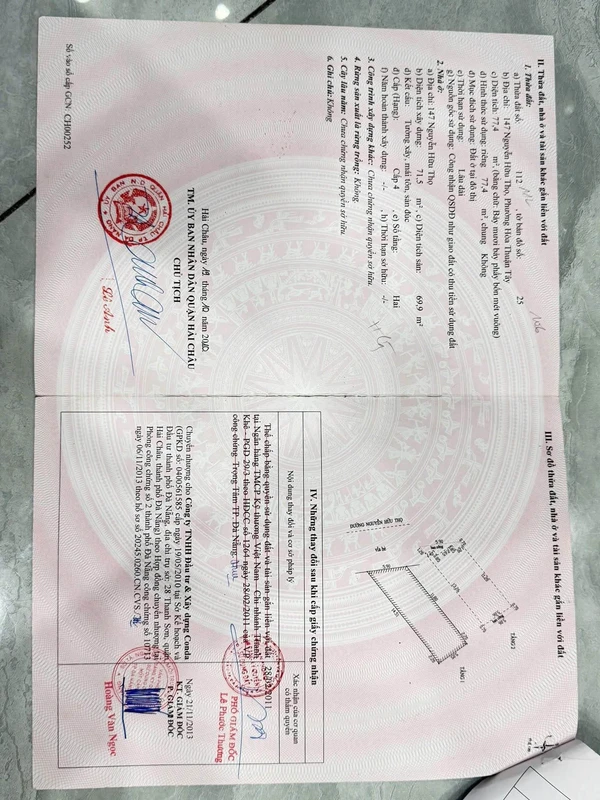 Bán nhà 2 tầng mặt tiền Nguyễn Hữu Thọ 77m2, Quận 7