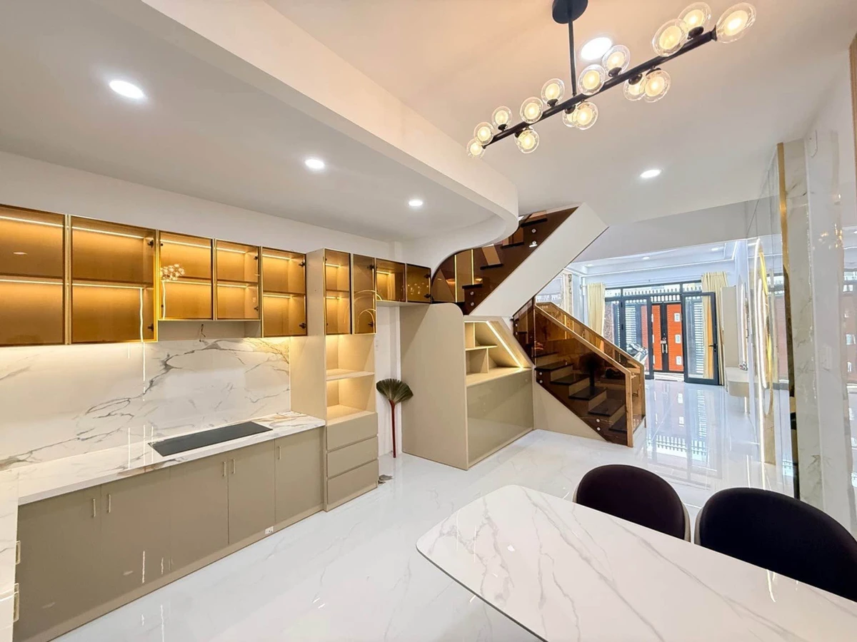 Bán nhà 4 tầng 68m² 3PN Phan Huy Ích Quận 1 - Ảnh thu nhỏ 4