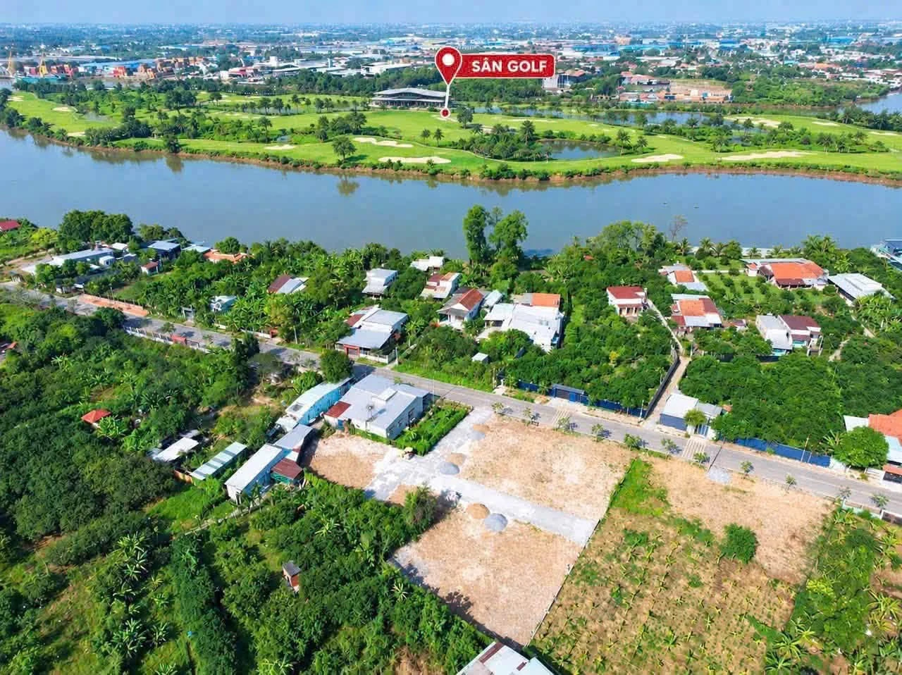 Bán đất 3 mặt tiền 6x24 (144m2) view sông, Hương Lộ 9, phường Tân Triều, Đồng Nai, giá 2,35 tỷ - Ảnh 1