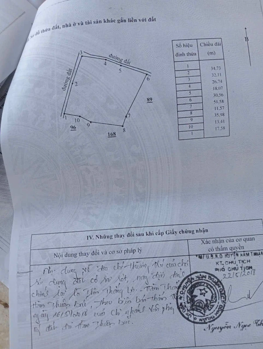 Bán 4.700m² đất vườn 2 mặt tiền Hàm Liêm, Phan Thiết - Ảnh 1