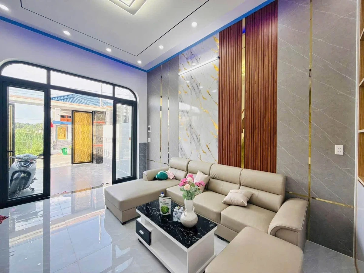 Bán nhà 1 trệt 1 lầu 95m2 Trảng Dài Bình Chánh 3.35 tỷ - Ảnh thu nhỏ 2