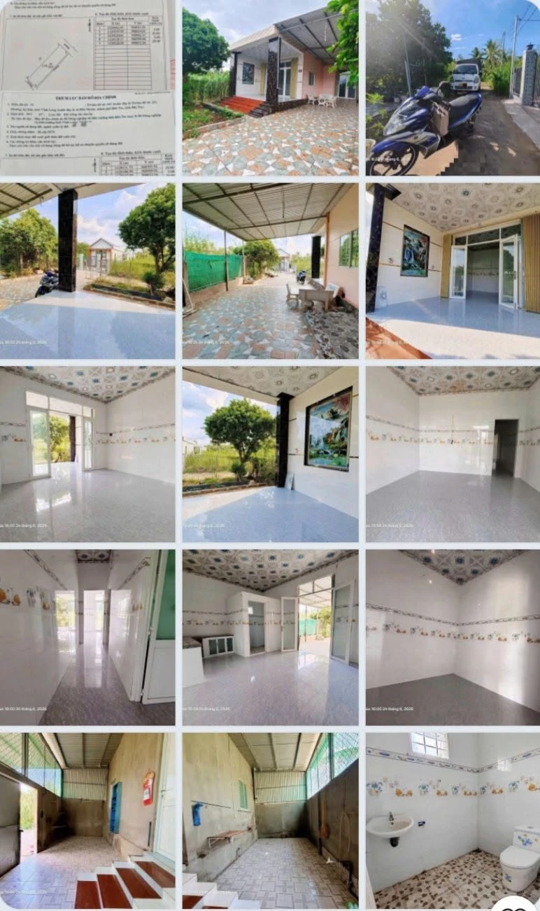 Bán nhà 200m2 3 mặt tiền Phường An Hội 950 triệu - Ảnh 1