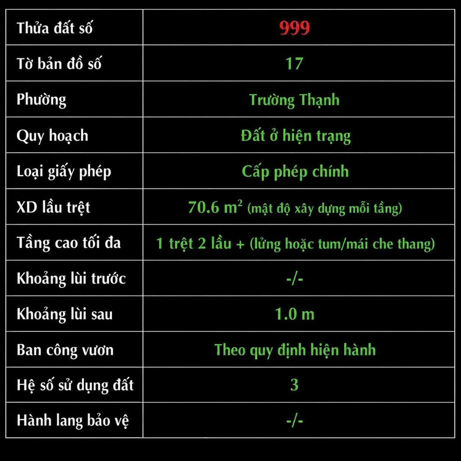 Bán đất thổ cư 80m², 7,6m x 10,6m, Trường Thạnh, TP. Thủ Đức, 3,9 tỷ - Ảnh thu nhỏ 3