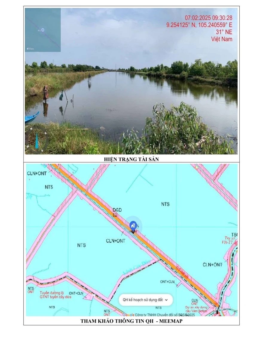 Bán đất nền 20 công Cà Mau, giá ngộp ngân hàng - Ảnh thu nhỏ 3