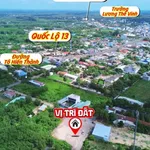 Bán đất thổ cư 5x18 (90m2) giá 499 triệu nhánh đường Tô Hiến Thành, trung tâm Chơn Thành - Ảnh thu nhỏ 1
