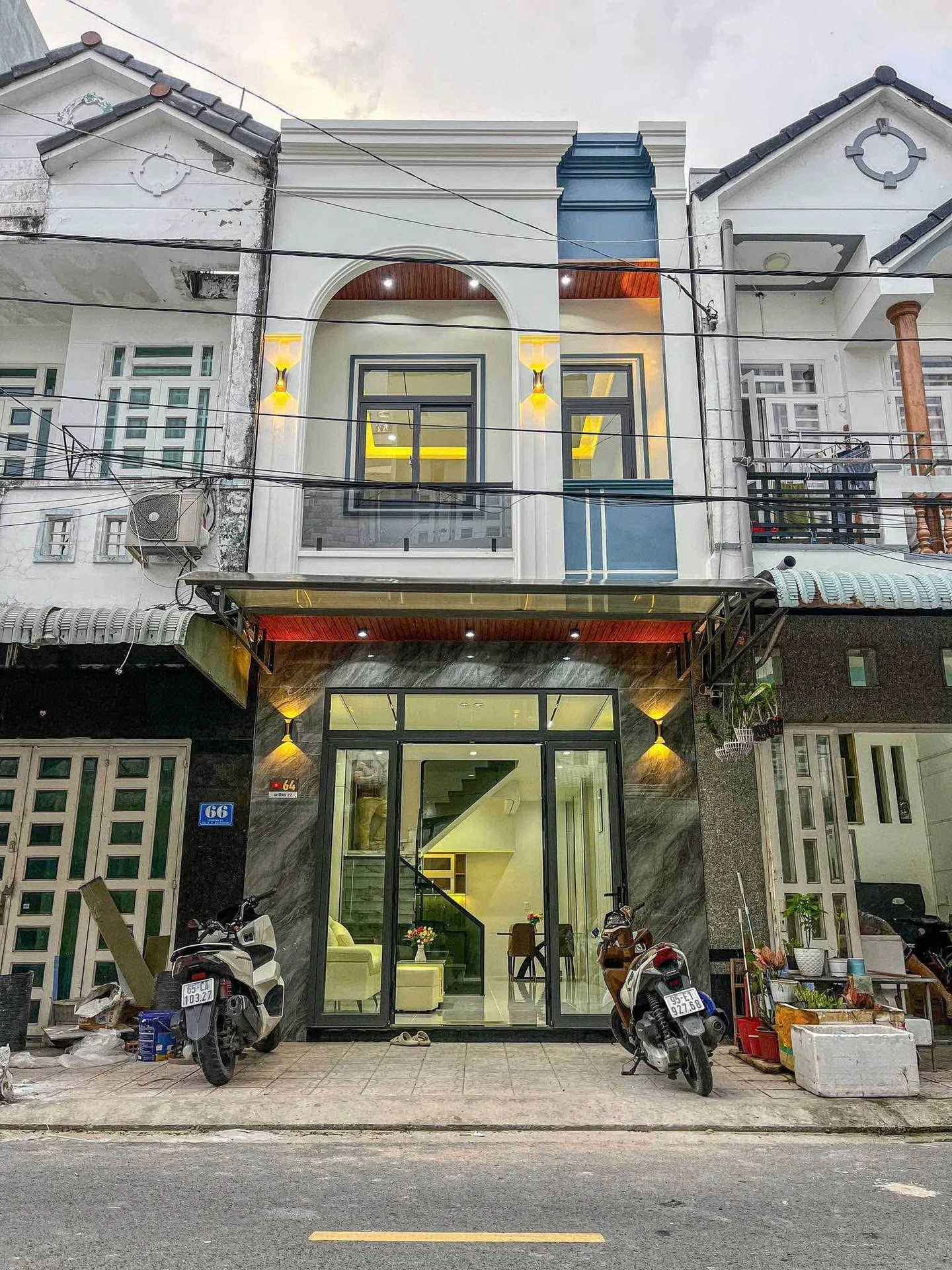 Bán nhà lầu 2PN Số 22 KDC Thới Nhựt Tân An 40m² - Ảnh 1