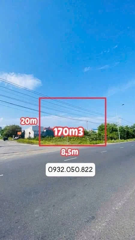 Bán lô đất góc 2 mặt tiền đường 716B, 170m2, full thổ cư, Phan Rí Cửa, Lâm Đồng - Ảnh 1