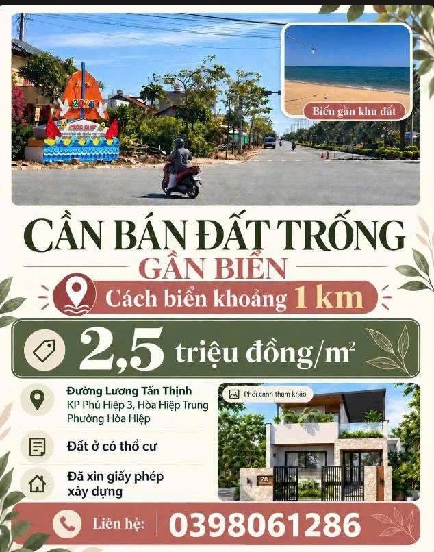 Bán nhà 2 tầng 240m² gần sân bay Phú Yên - Ảnh 1