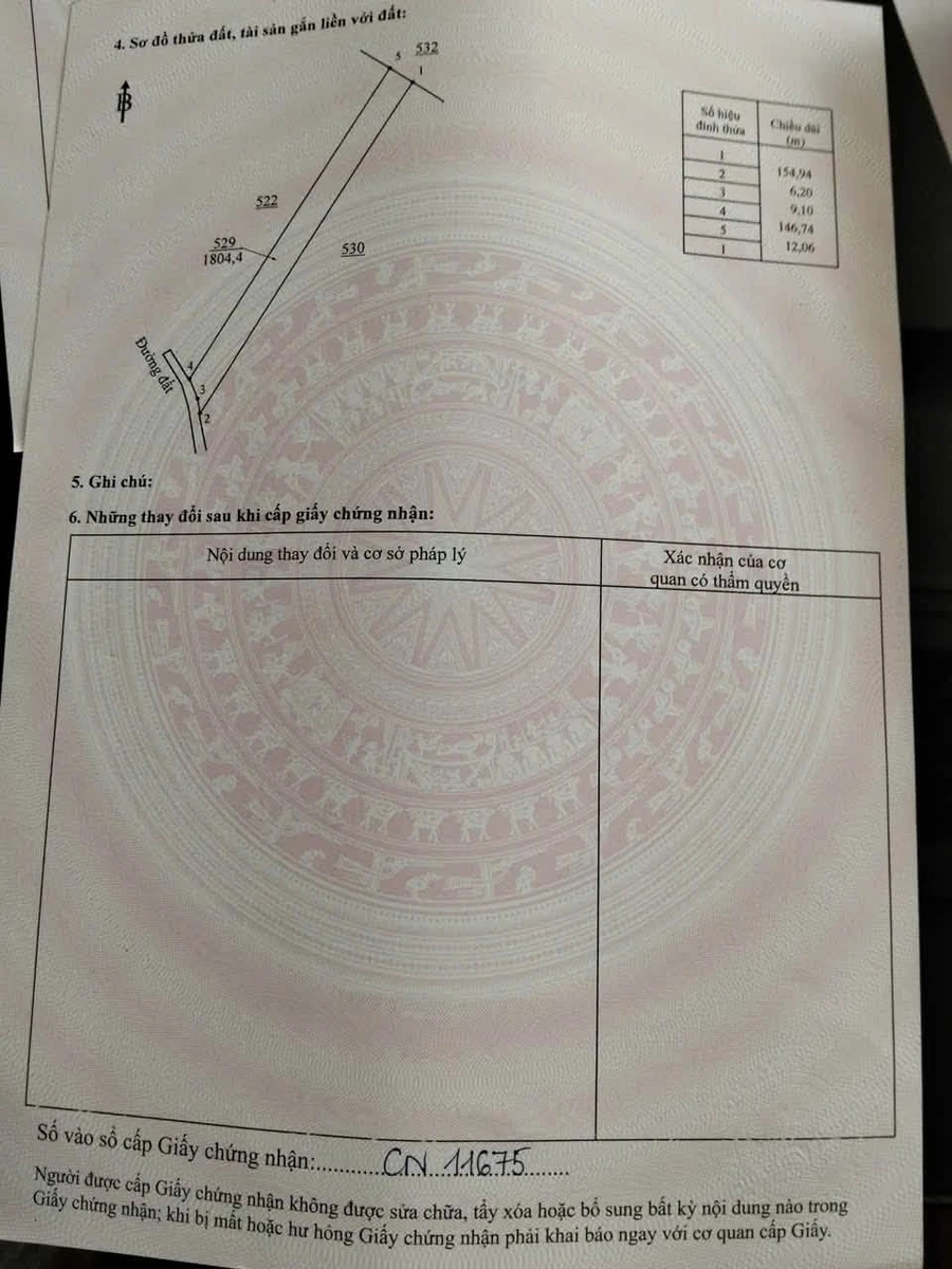 Bán đất Củ Chi Bình Minh 2.92 hecta - 5.6 tỷ - Ảnh thu nhỏ 5