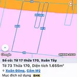 Bán đất 1700m² có 100m thổ cư, mặt tiền 30m, Cẩm Mỹ - Ảnh thu nhỏ 1
