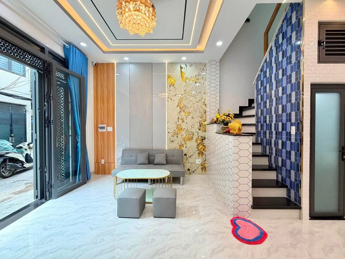 Bán nhà mới 4 tầng có thang máy 56m2 đường Vạn Kiếp, Bình Thạnh, giá 9,6 tỷ - Ảnh thu nhỏ 4
