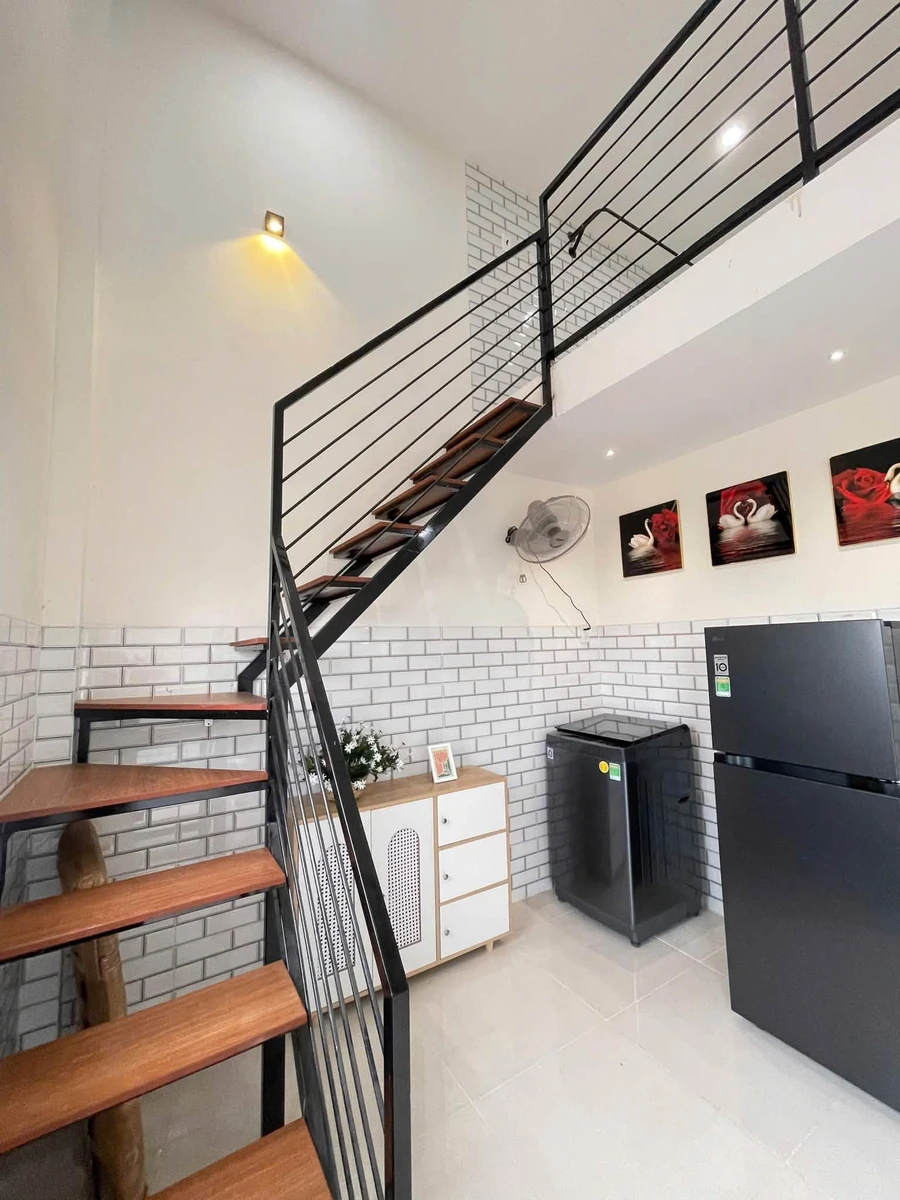 Bán dãy trọ 14 phòng full nội thất cạnh KCN Thạnh Lộc, 300m2 - Ảnh thu nhỏ 3