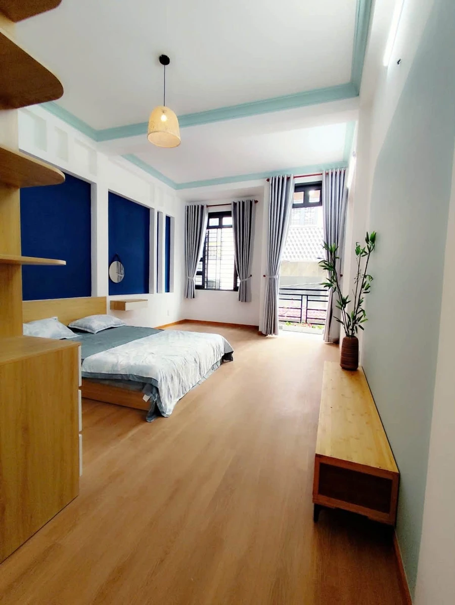Bán nhà 3 tầng hẻm xe hơi 76,6m2, 4PN, sát chợ Lê Văn Quới, Bình Tân, giá 6,95 tỷ - Ảnh thu nhỏ 4