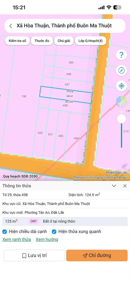 Bán đất mặt tiền đường số 3KC, 5x25m, giá 730 triệu, Phường Tân An - Ảnh thu nhỏ 5