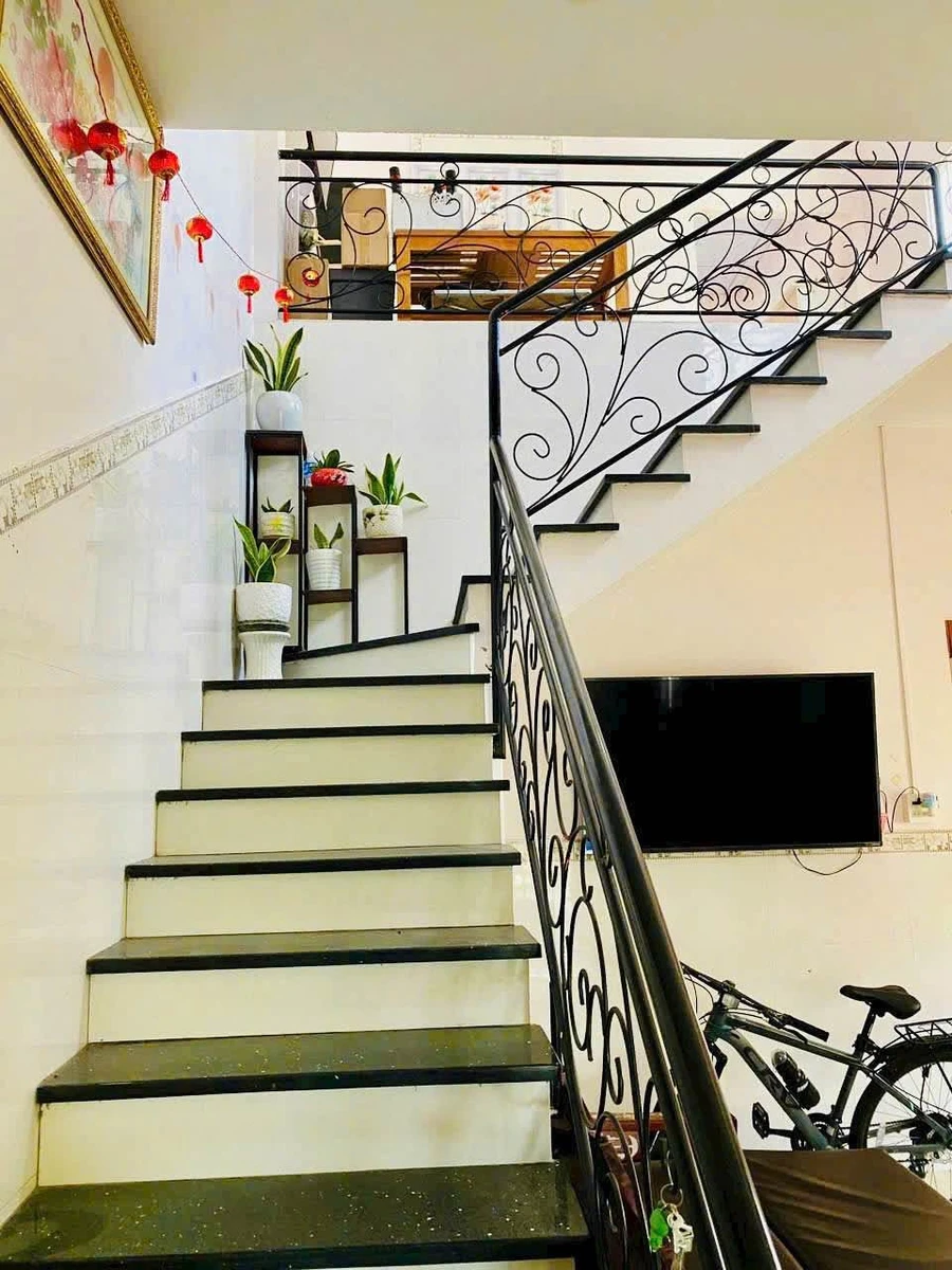 Nhà 1 trệt 1 lầu 90m2 mặt tiền Phú Thuỷ Phan Thiết - Ảnh thu nhỏ 3