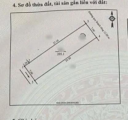 Bán đất khu đấu giá Mỹ Thượng Hưng Lộc 205m2 - Ảnh 1