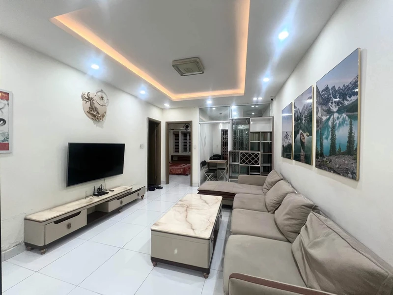 Cho thuê căn hộ góc 2PN tầng 2, 63m2 tại An Đồng