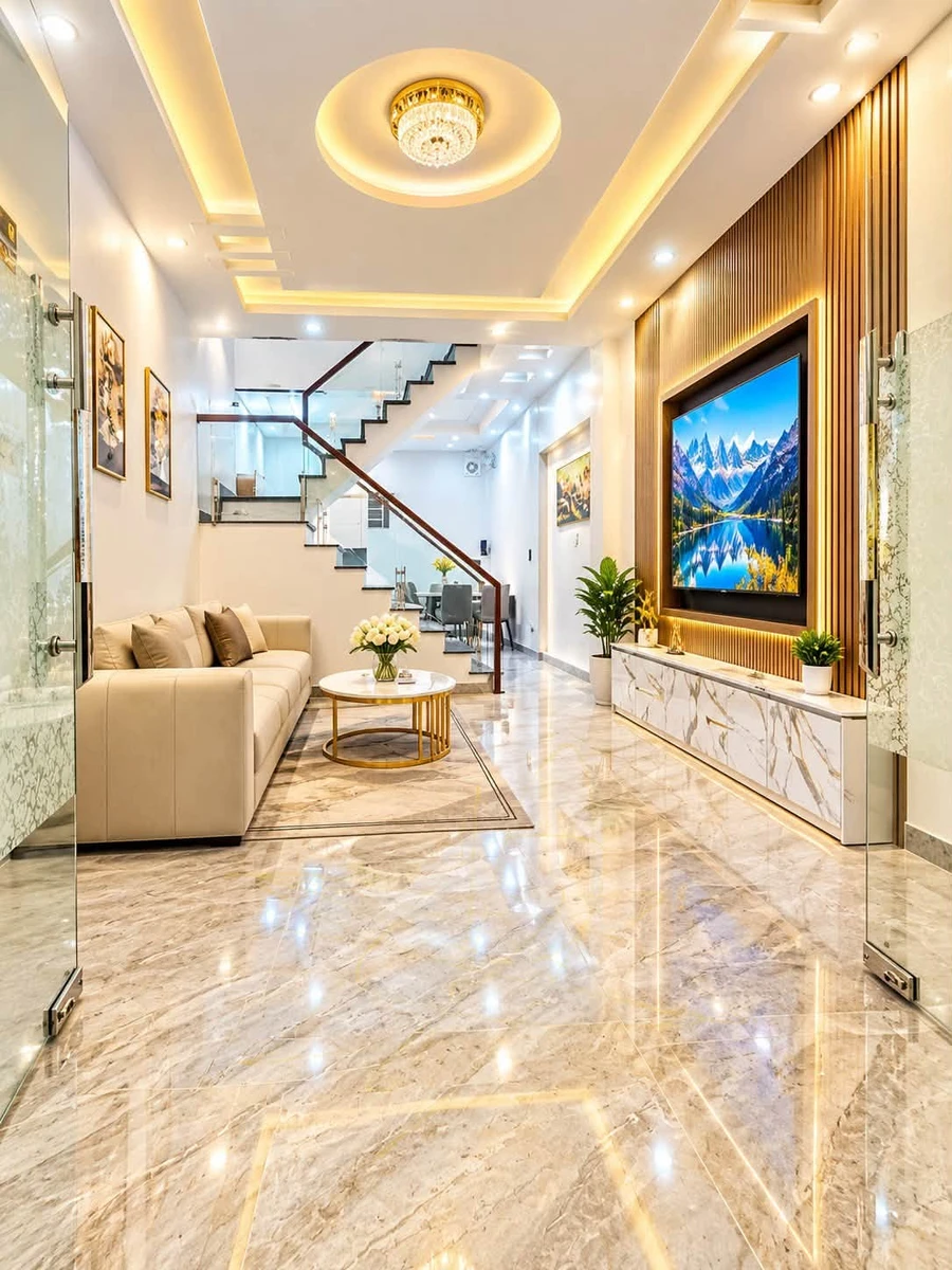 Bán nhà 3 tầng Đường Mãng 55m2 3 tỷ - Ảnh 1