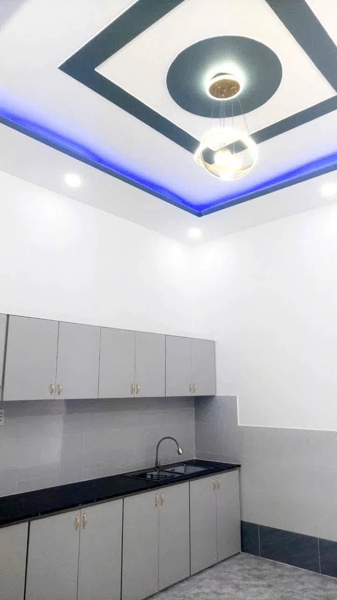 Bán nhà 1 trệt 1 lầu 4x26.7m đường xe hơi gần Ngã 3 Tân Kim, Bình Chánh - Ảnh thu nhỏ 3