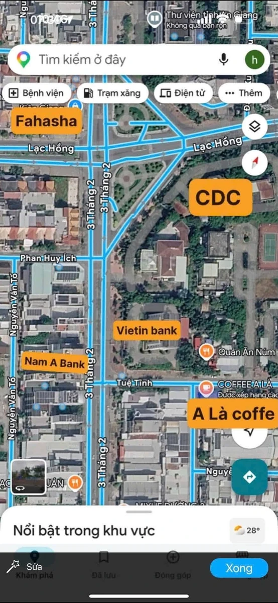 Bán quán cafe 329m² Rạch Giá, 2 mặt tiền, 9 tỷ - Ảnh 1