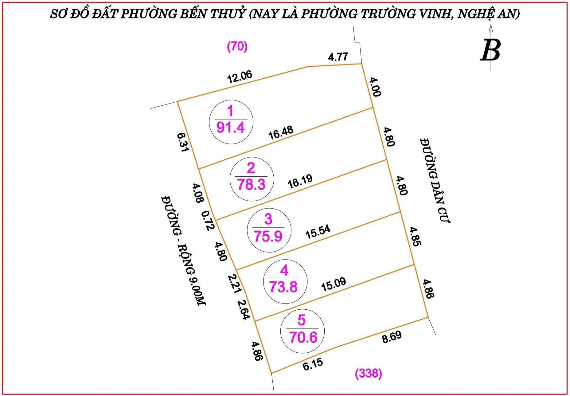 Bán đất 91.4m² đường Nguyễn Du, Quận 12, giá 3.6 tỷ - Ảnh 1