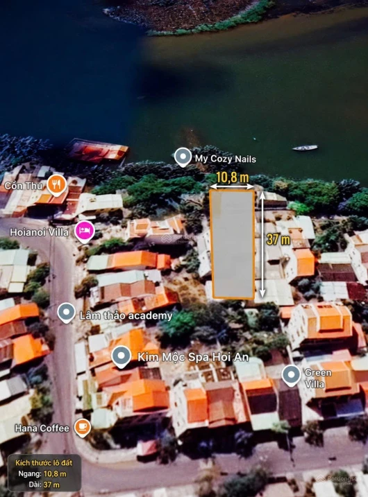 View sông Cẩm Nam Hội An 401m2 full thổ cư - 2 phút Phố cổ Hội An và Đảo Ký ức. Chính chủ giá tốt - Ảnh thu nhỏ 2
