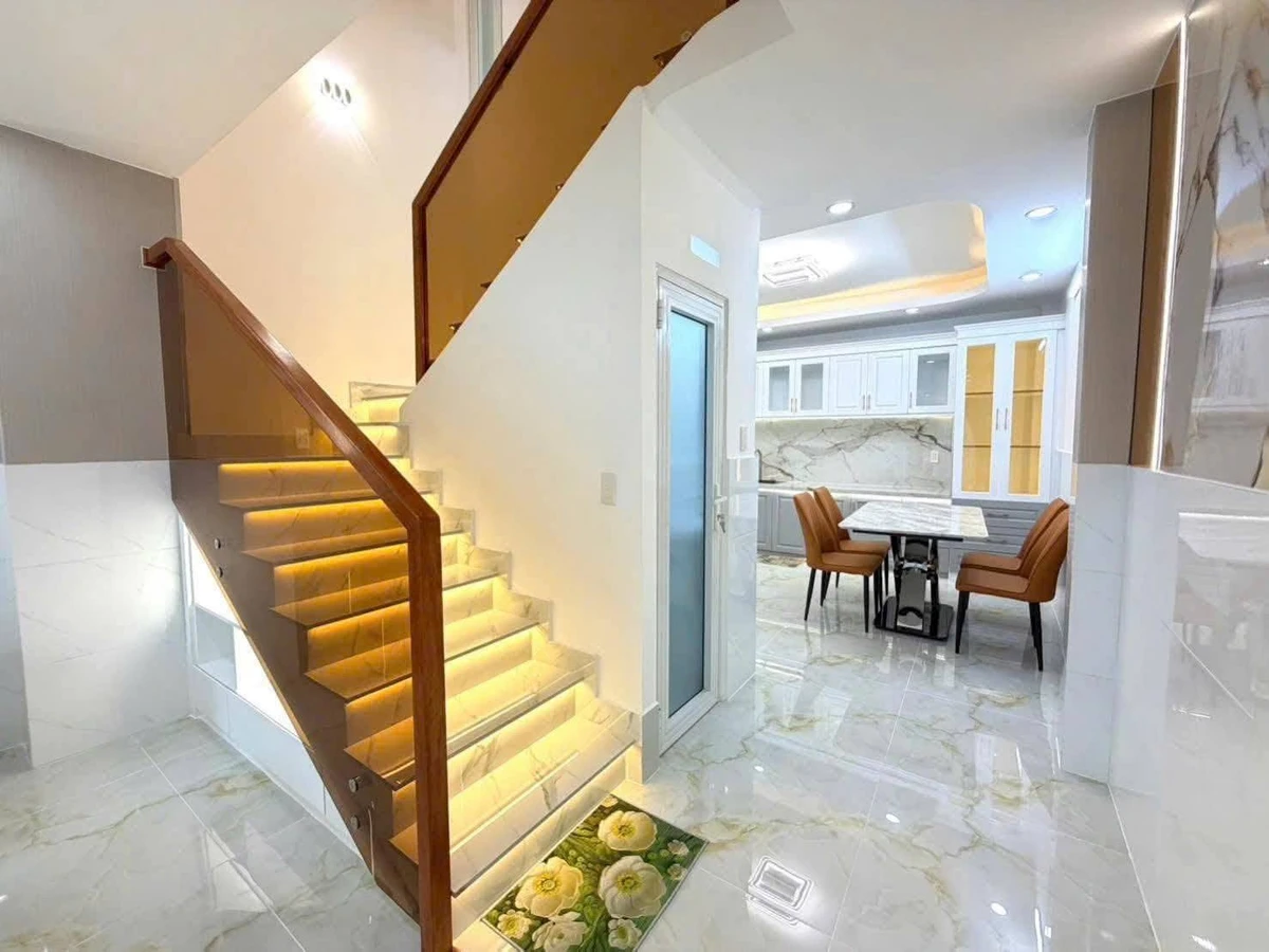 Bán nhà hẻm ôtô 60m², 3 tầng, 3PN, Huỳnh Tấn Phát, Nhà Bè - Ảnh thu nhỏ 3