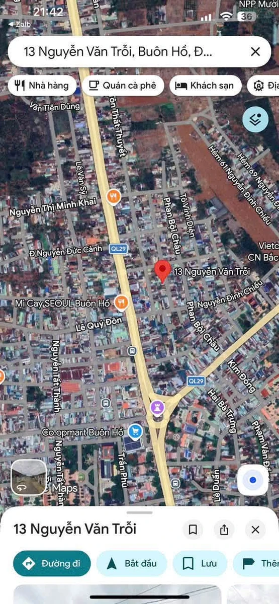 Bán nhà mặt tiền Nguyễn Văn Trỗi 132m² tại Buôn Hồ - Ảnh thu nhỏ 3
