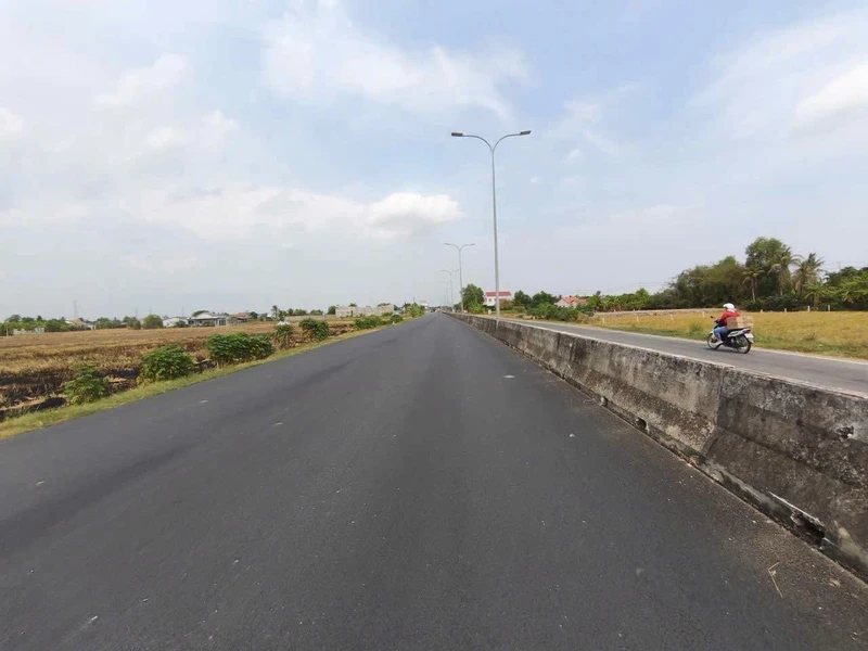 Bán đất lúa 10.200m² mặt tiền 52m Cần Đước Tây Ninh