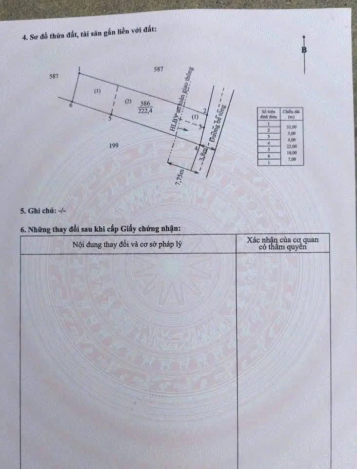Bán đất thổ cư mặt tiền 224m² Tầm Vu, Tây Ninh - Ảnh thu nhỏ 5