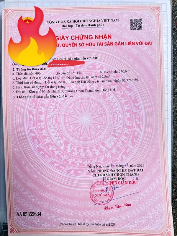 Bán đất 40m² KDC Đường Đệ, Vĩnh Hòa, Nha Trang giá 2,7 tỷ 44ha