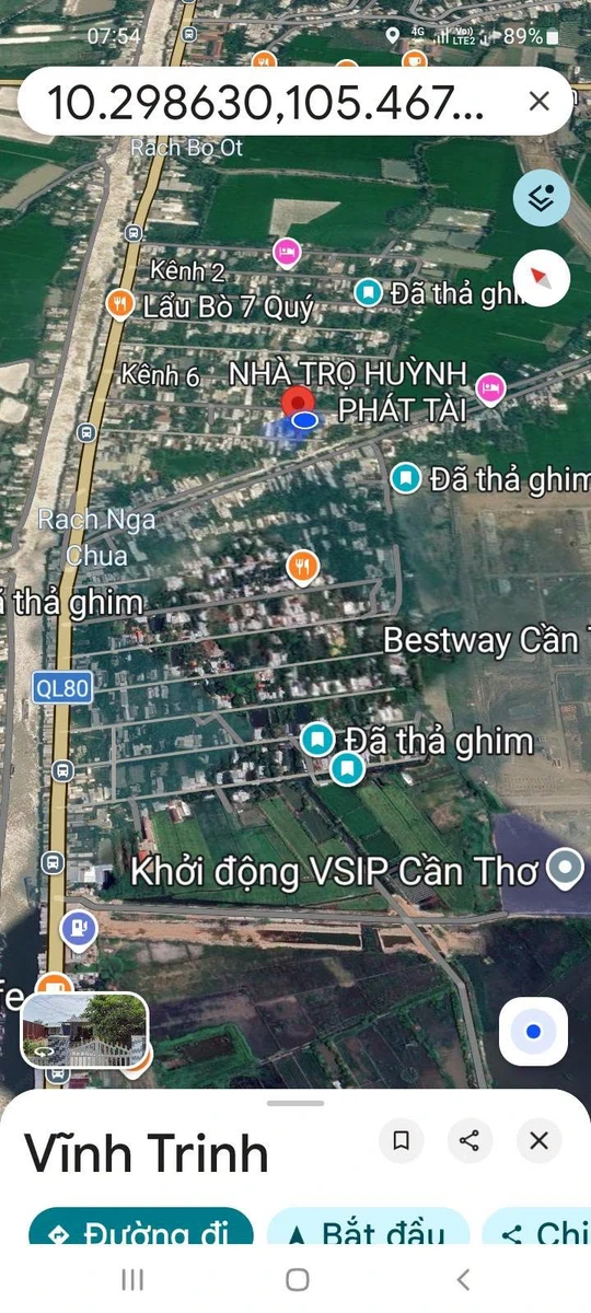 Bán nền 248m2 Vĩnh Trinh, Cần Thơ 800 triệu - Ảnh 1