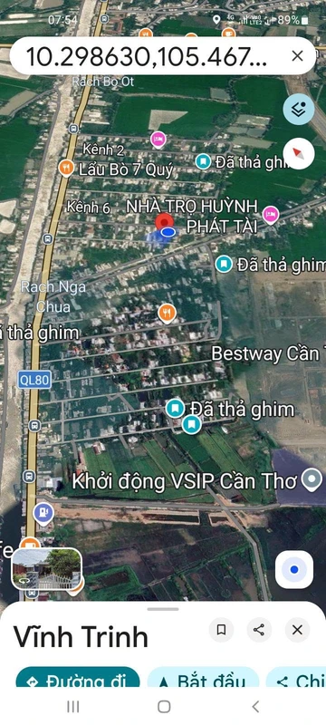 Bán nền 248m2 Vĩnh Trinh, Cần Thơ 800 triệu