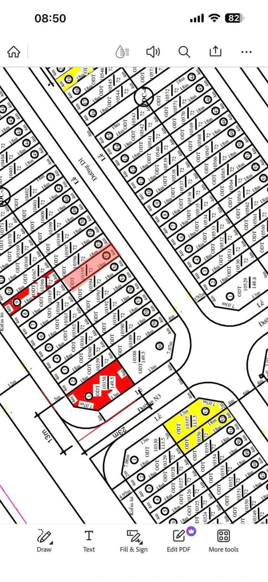 Bán đất mặt tiền đường D1 khu Idico 2, 72m2 thổ cư, giá 1,85 tỷ, Tân An, Long An - Ảnh thu nhỏ 3