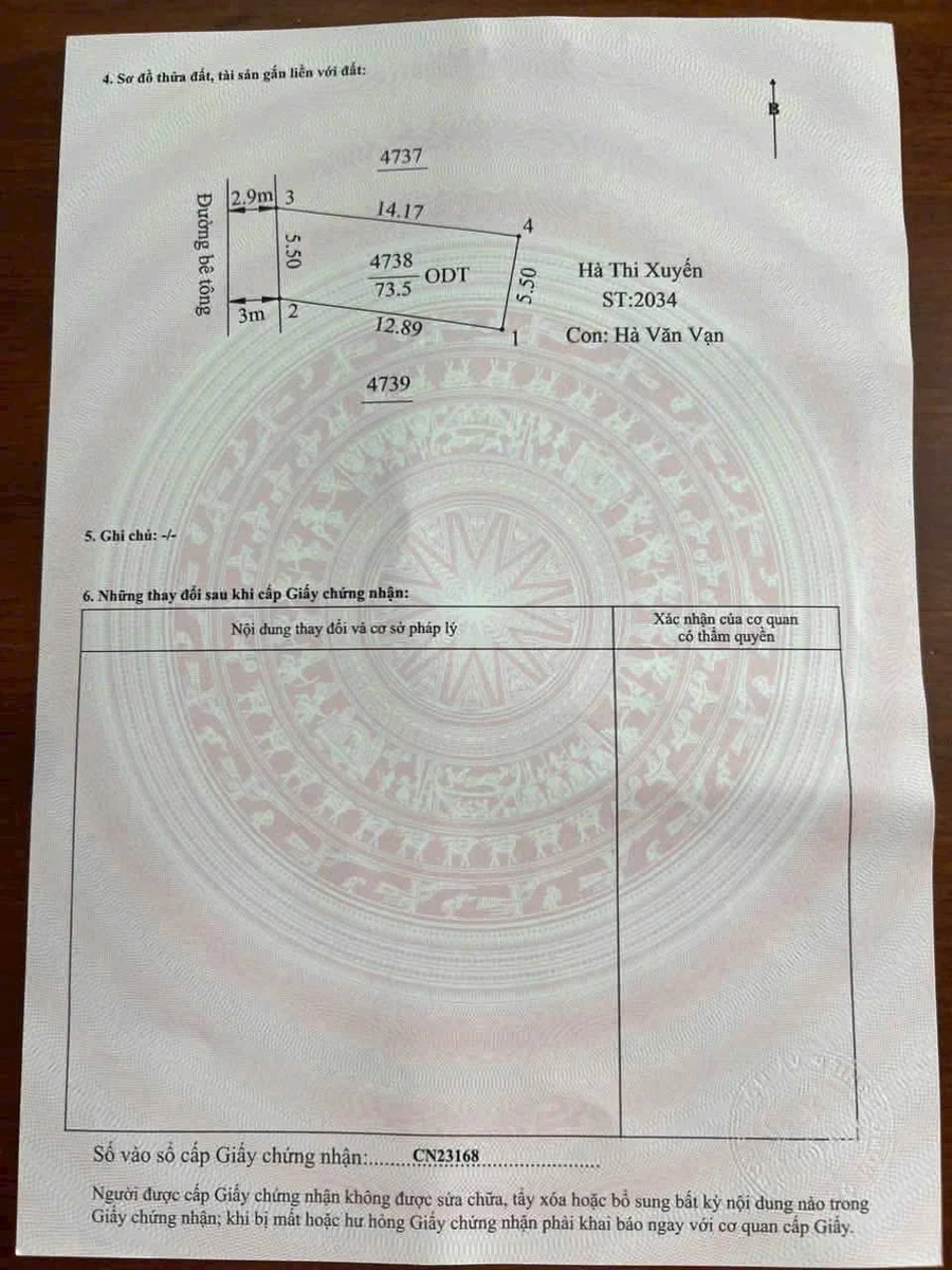 Bán đất gần Chợ Bến Thế, Tân An, Thủ Dầu Một 81,5m² giá 1 tỷ 150 - Ảnh thu nhỏ 3