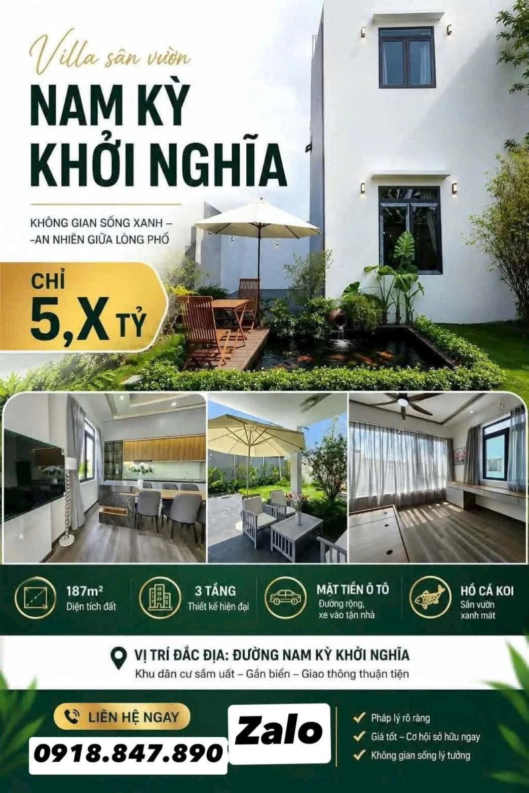 Bán villa 4 phòng ngủ 187m2 gần Đà Nẵng giá 5.15 tỷ - Ảnh 1