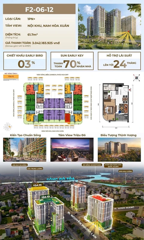 Bán lô đất mặt tiền Nguyễn Xuân Khoát 86m2, Đà Nẵng 2kmm