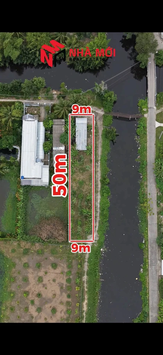 Bán đất ngang 50m mặt tiền kênh 26/3, 450m² giá 990 triệu - Ảnh 1