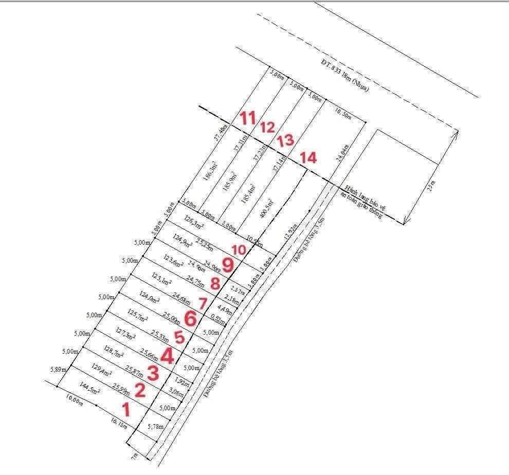 Bán đất góc 2 mặt tiền Tân Trụ Long An 125-185-370m² - Ảnh 1