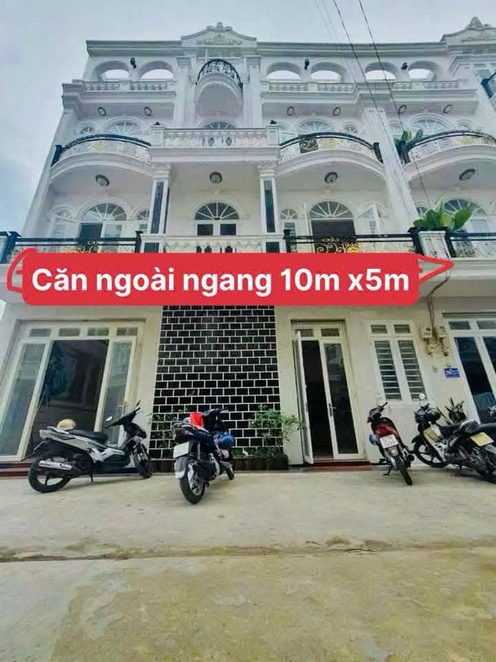 Bán nhà 1 trệt 3 lầu mặt tiền 10m, 207m2, Q12 - Ảnh thu nhỏ 2