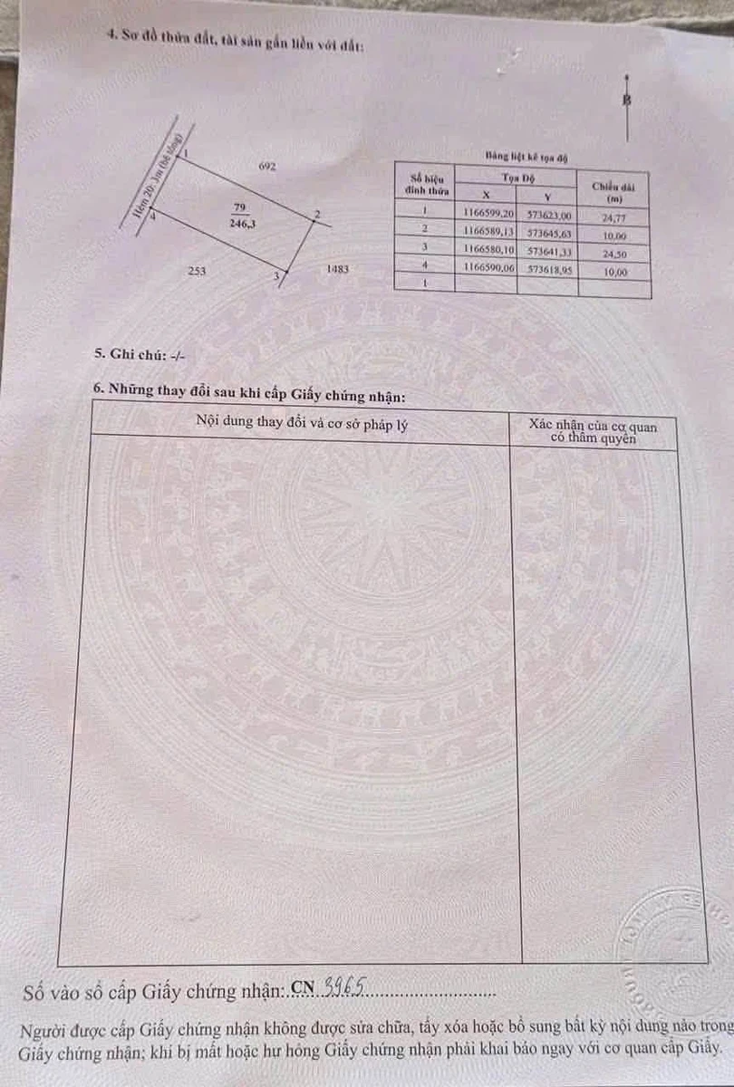 Bán đất thổ cư 120m² hẻm Đặng Văn Truyện, Tân An, Long An - Ảnh thu nhỏ 5
