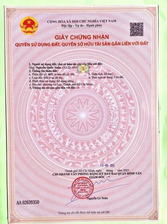 Chủ ngộp, khách nào thiện chí mua, cứ mạnh dạn trả giá 88,6m2 full thổ cư, ngay chung cư Ehome 3 - Ảnh thu nhỏ 2