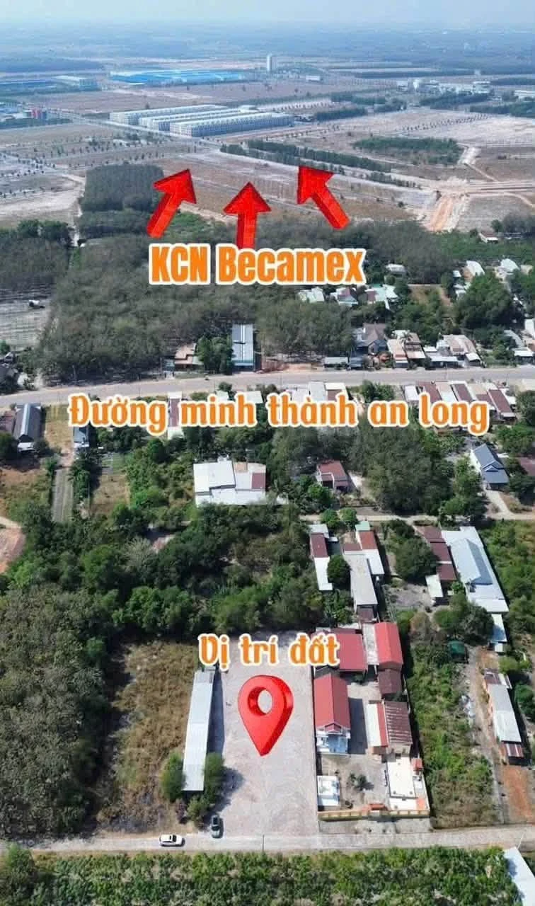 Đất bán Chơn Thành 190m², gần KCN Becamex 500 triệu - Ảnh 1