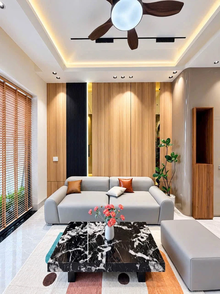 Bán nhà 1 trệt 1 lầu 100m2 mặt tiền kinh doanh Quận 12 - Ảnh thu nhỏ 4
