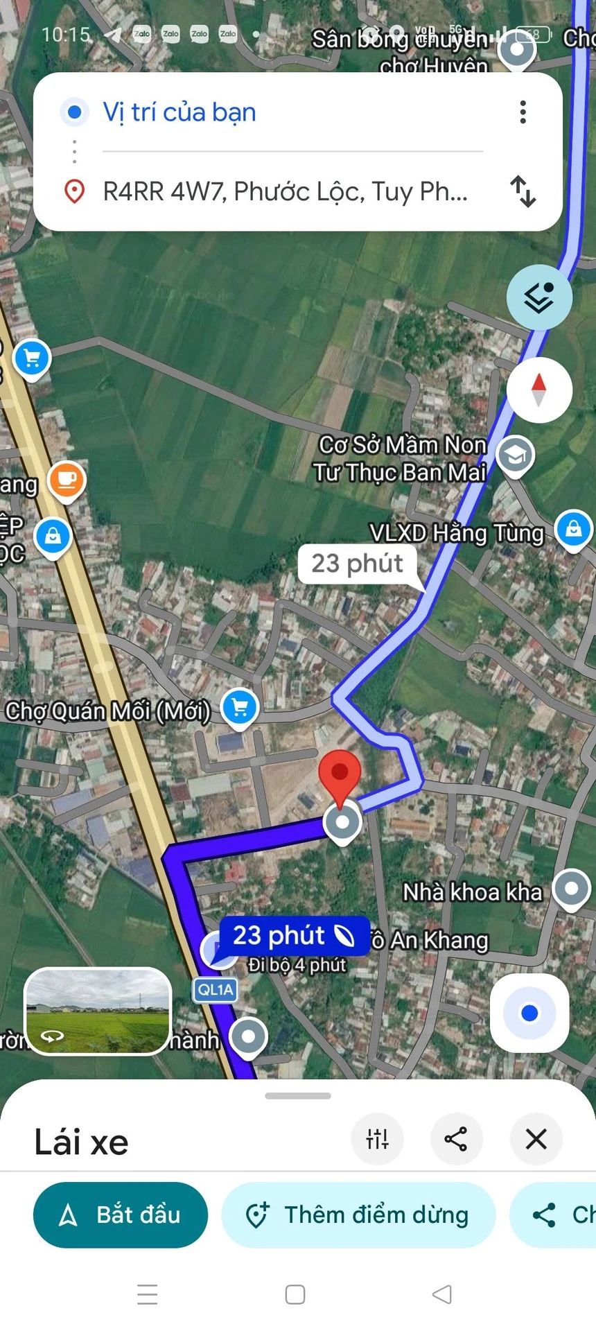 Bán đất mặt tiền kinh doanh 103m2 giá 1,45 tỷ tại Phước Lộc, Tuy Phước - Ảnh 1