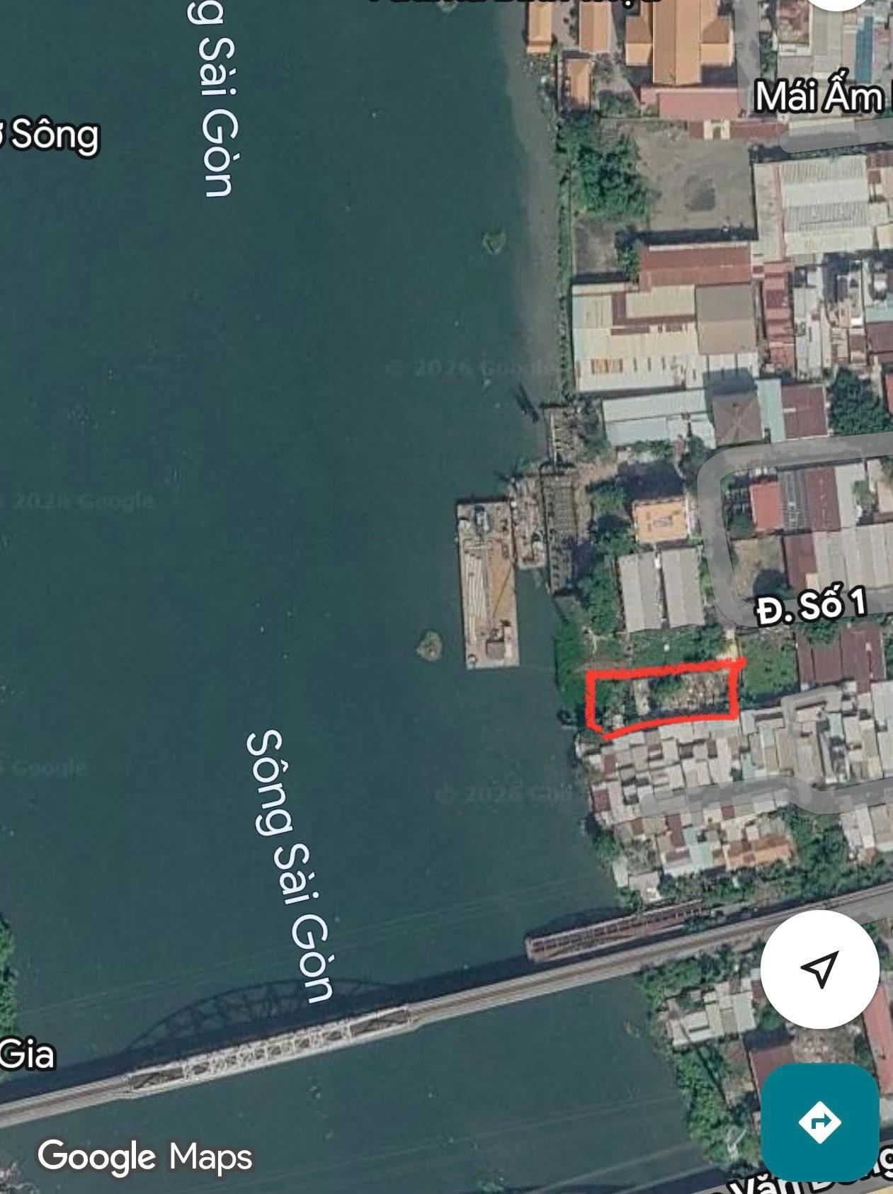 Bán đất view sông 631m² Hiệp Bình Chánh Thủ Đức - Ảnh 1